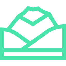 Terrain modeling icon